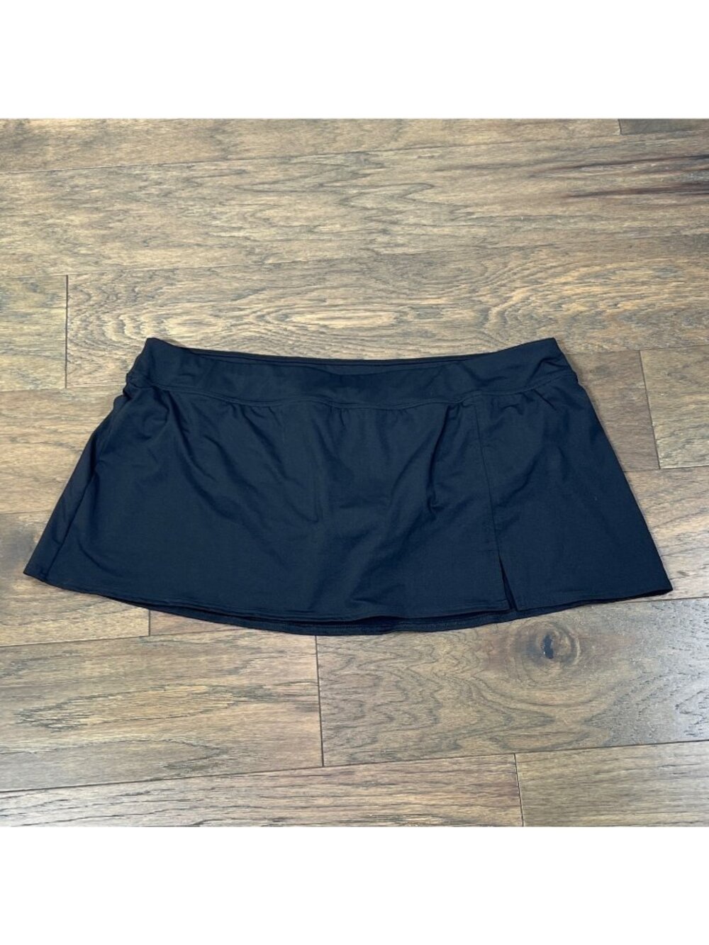 LANDS' END Swim Skirt Black Sz 20W NWOT